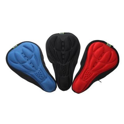 China Dropshipping 3D Single Silicone Nylon Seat Cover, Cushion Soft Fits For Kinds Of Bikes for sale