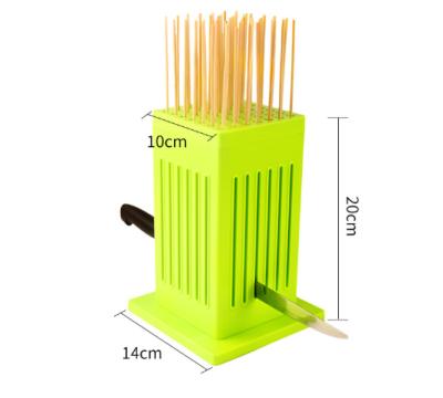 China Easily Cleaned Meat Wholesale Meat Cutter Barbecue Plastic Skewers for sale