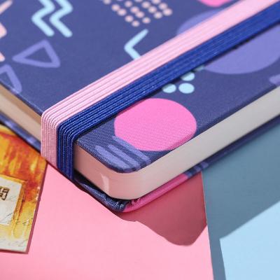 China New Design A5 Hardcover Book Diary For Women American School Supplies 2022 Cloth Notebook Printing Planner for sale