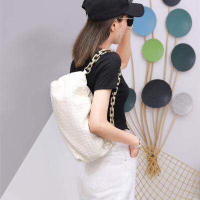 China Fashionable Women Fashion Handbag High Quality Knitted Large Capacity Beauty Handbag for sale