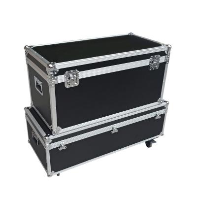 China Durable aluminum flight Hardcase for transportation with wheels for sale