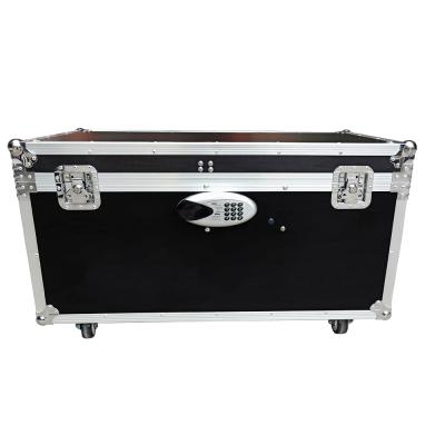 China Durable aluminum flight case with wheels and coded lock for sale