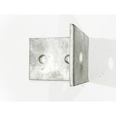 China Industrial L Type Hot Dip Galvanized Corner Code Curtain Wall Connector for sale