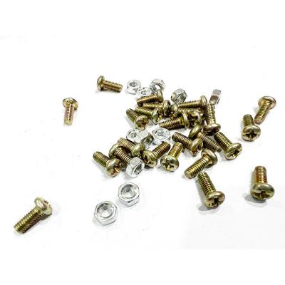 China Steel Galvanized Cross Recessed Pan Head Screws for sale