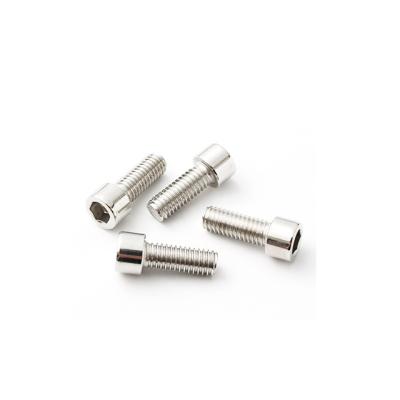 China 304/201 M3 M4 M5 M6 M8 M10 Stainless Steel Hexagon Sockets CrewScrews Cup Head Screws Cylindrical Head Bolts for sale