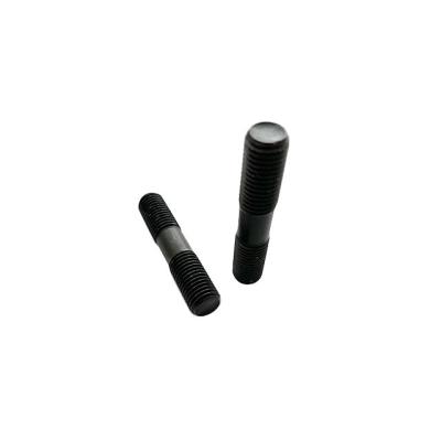 China Steel Carbon Steel 8.8 Grade Black Oxide Double End Studs for sale