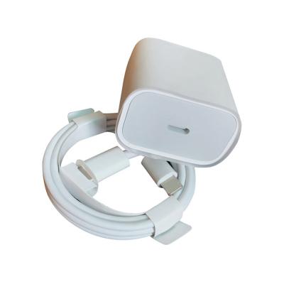 China Mobile Phone PD Charger Unit With Date Cable 20w Fast Transmission Phone Adapter for sale