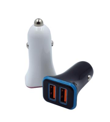 China Mobile Phone OEM and ODM Manufacturer Dual Micro USB Car Charger for sale