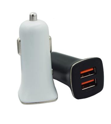 China Wholesale Mobile Phone Mobile Phone Accessories Dual Usb 5V2.1A Car Charger for sale