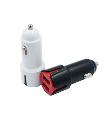 China Hot Selling Mobile Phone Cell Phone Car Charger Dual Usb Charger Wholesale Price for sale