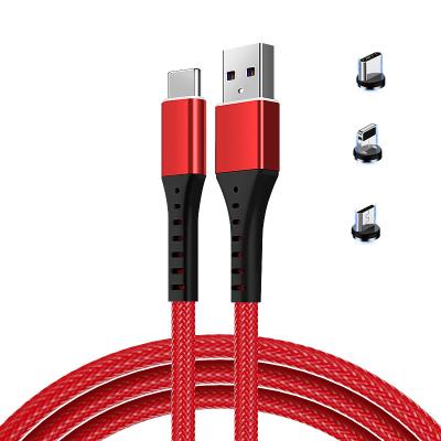 China Type-C Quick Nylon Braid Data Cable 5A USB Charging Adapter for sale