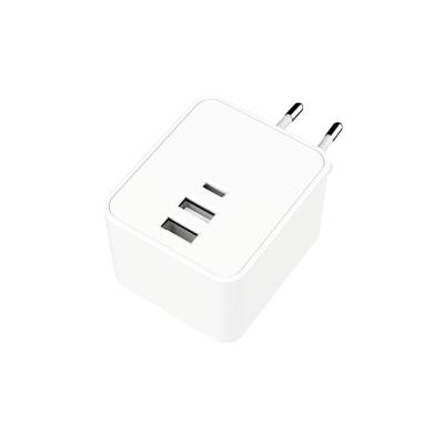 China Euro adapter new residential/general purpose design with 3 USB ports for sale