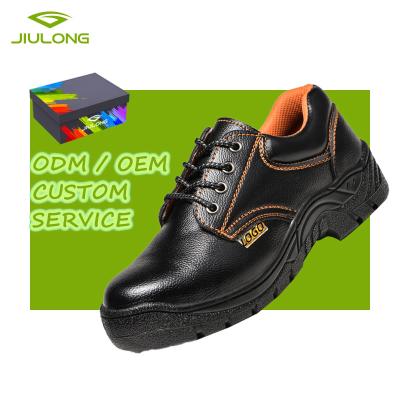 China Steel Toe Five Dollar Shoes Waterproof Non-slip Protective Shoes Labor Protection Light Work Shoes For Men for sale