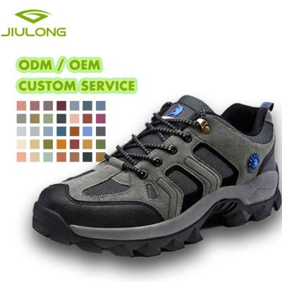 China Hiking boots waterproof 36-46 outdoor casual hiking shoes zapatos casuales de hombre breathable wholesale sneakers for men hiking shoes for sale