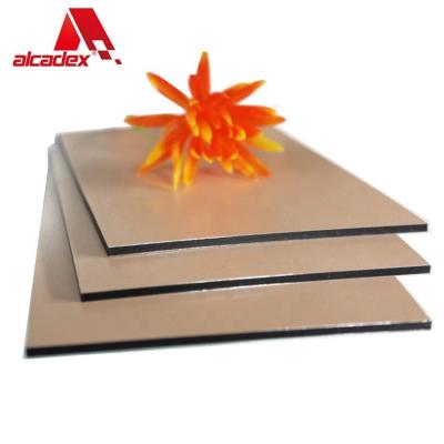 China Aluminum Composite Modern Alucobond ACP Sheet Panel Exterior Wall Cladding Sandwich Panel PVDF Building Facade Decoration ACM 4MM for sale