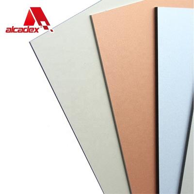 China Traditional Cladding Exterior Aluminum Composite Panels PVDF Coating ACP Sheet for sale