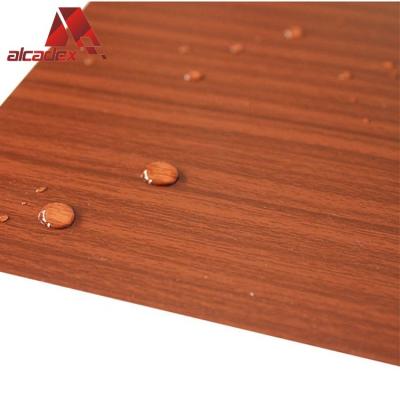 China Traditional Wood Grain Aluminum Composite Panels Interior Or Exterior ACM ACP Sheet 4MM for sale