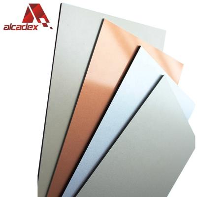 China Modern multicolor aluminum composite panels curtion wall cladding panel for construction renovation ACP/ACM with pvdf coated 4mm customize for sale