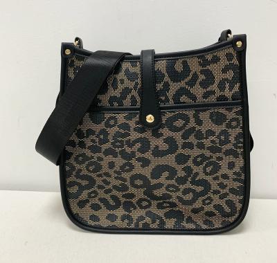 China New Unique Vegan Daily Lifestyle Leopard Purse Bag PU Leather Cross - Body Messenger Bag for sale