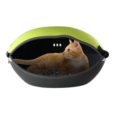 China Factory Egg Form Detachable EVA Pet Nest Cat Puppy Nest Zipper Case DC-O-0030 for sale