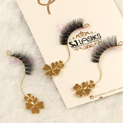 China Clean Delicate 3D Silk Hand Made Type Private Label Eyelash Packaging Boxes Material Magnetic Eyelashes for sale