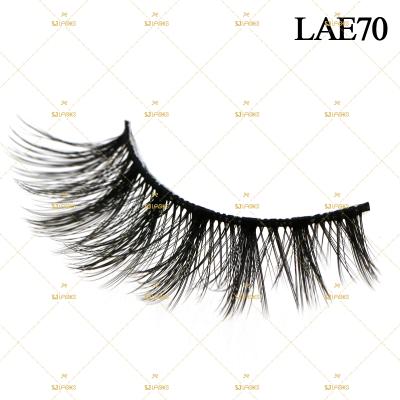 China Sensitive Vegan 5DS Lash 100% Hand Made Private Label Lash Box Package Eyelash for sale