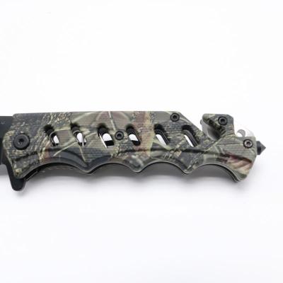 China New Arrival Tactical Slide Hunting Knife Open Folding Camping Hunting Knives for sale