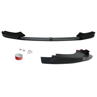 China ABS MagicKit FOR BMW 4 SERIES MATT BLACK PERFORMANCE SPORT LIP M SPLITTER FRONT F32 F33 F36 for sale