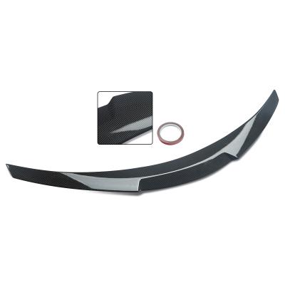 China Carbon Fiber Look M4 Style Rear Spoiler Wing Lip For BMW Coupe 2008-2013 1 Series E82 for sale