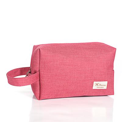 China Fashion OEM Folding Promotional Eco - Friendly Travel Make Up Organizer Beach Beauty Travel Cosmetic Bag for sale