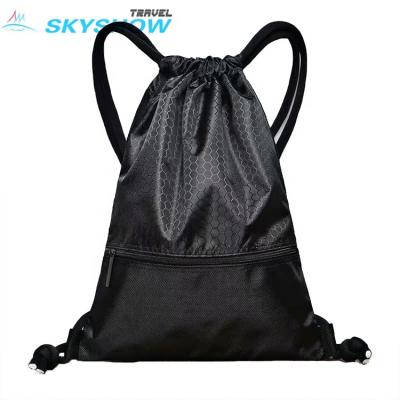 China Custom Wholesale Good Quality Home Basketball Gym Cheapest Price Waterproof Drawstring Bag With Logo for sale