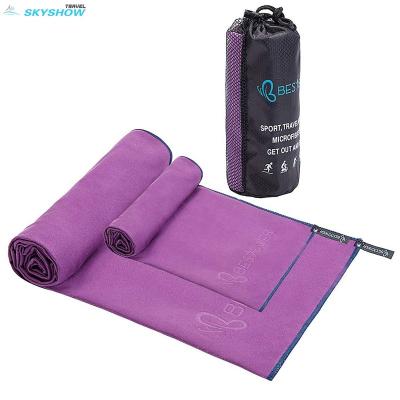 China 1 Pair QUICK DRY Microfiber Universal Quick Dry Fitness Sweat Workout Sports Gym Towel For Men And Women for sale