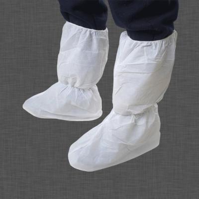 China With Elastic Tie Boot Cleanroom pp or Wholesale China Supplier Medical Surgical Shoe Covers LDPE Boots Cover for sale