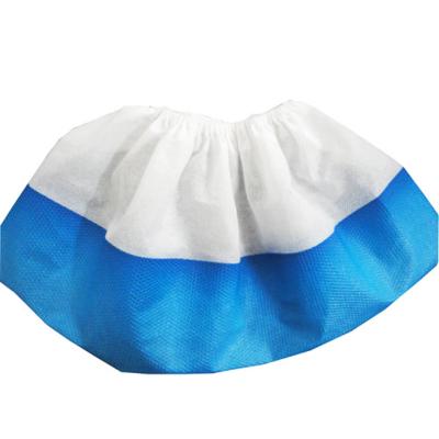 China Non Skid High Quality Custom Medical Cpe Shoe Cover PP Shoe Covers Discount Disposable Shoe Cover for sale