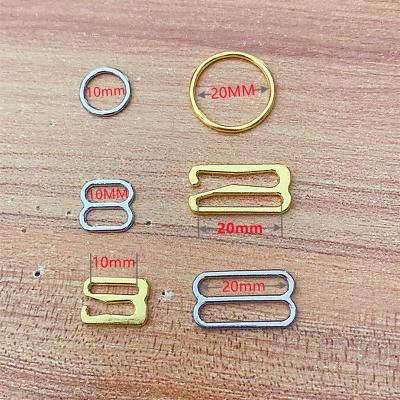 China SGS Oek8 Good Quality Environmental Friendly Paint Coated Metal Bra Rings Bra Slider O E 8 for sale