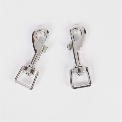 China Industry 20mm Metal Oval High Quality General Swivel Ring Snap Hook Alloy Metal Snap Hook for sale