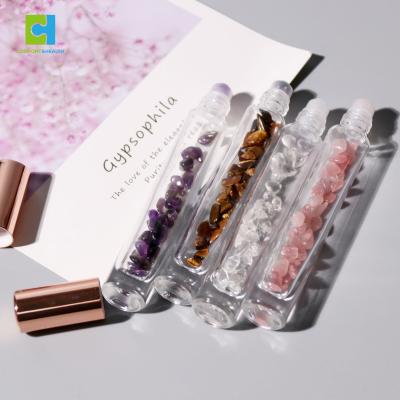 China China Supply Hot Selling Personal Care High Quality Empty Roller Ball Essential Oil Crystal Bottle for sale