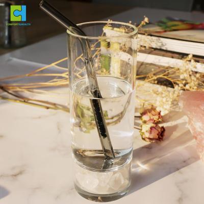 China Minimalist Liberations And Regulates Reusable Glass Crystal Energy Straw for sale