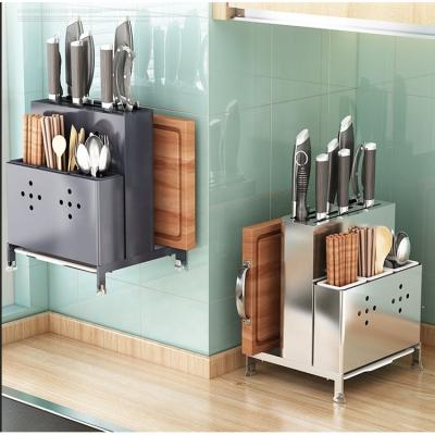 China Wall Mounted Kitchen Stainless Steel Kitchen Storage Rack Utensils Rack Kitchen Dish for sale