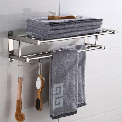 China Multifunction Wall Mounted BACKREST No Punch Hanger Rack For Hanging Towels for sale