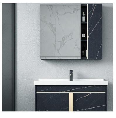 China Modern Luxury Bathroom Vanity Cabinet High Capacity Modern Bathroom Vanity Storage Cabinet for sale