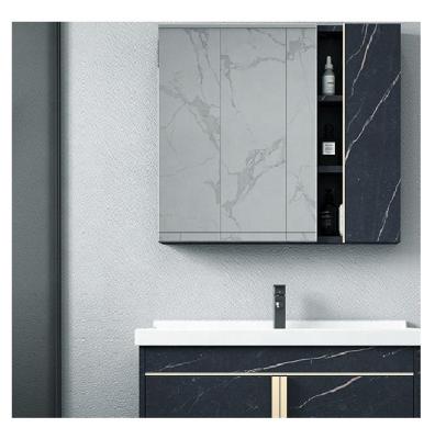 China Modern Wall Mounted Bathroom Vanity Modern Multifunction Bathroom Cabinet With Mirror for sale