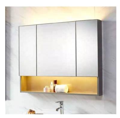 China Customized Modern Waterproof Storage Medicine Cabinet Bathroom Mirror Cabinet for sale