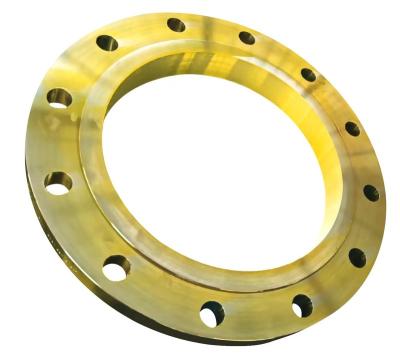 China Machinery Parts High Quality DN50 A105 Carbon Steel Plate Flange Welding Neck Slip On Perforated Plate Flange for sale