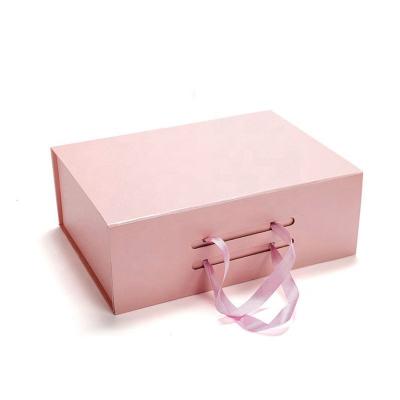 China Handmade Custom Folding Drawer Gift Box Folding Shoe Box Cosmetic Perfume Flip Box for sale