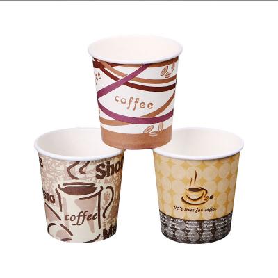 China Customized Recyclable Manufacturers Wholesale Disposable Paper Cup Thickened Advertising Customized Disposable Paper Cup Cup Customized PRI for sale