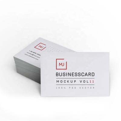 China Custom Recyled Business Card Thank You Card For Small Business Printing for sale