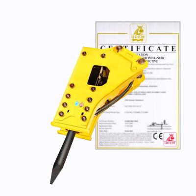 China Excavator Tdc Rock Triangle Pipe Pistton Bit And Hydraulic Cylinder Breaker Hammer For Cat Excavator for sale