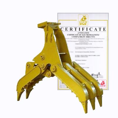 China Crawler GPR Excavator 5 Ton Excavator Tree Cutter Attachment for sale