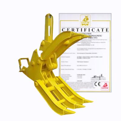 China Professional Manufacturer GPR Crawler Excavator Multi Grapple Thumb Bucket For Sale for sale